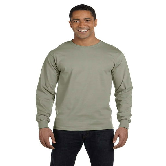 5186 - Hanes Adult Beefy-T Long-Sleeve T-Shirt