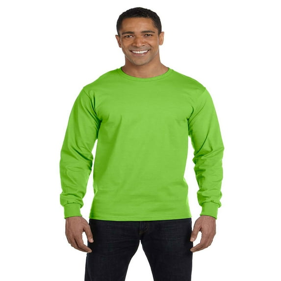 5186 - Hanes Adult Beefy-T Long-Sleeve T-Shirt