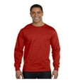 thumbnail image 1 of 5186 - Hanes Adult Beefy-T Long-Sleeve T-Shirt, 1 of 1