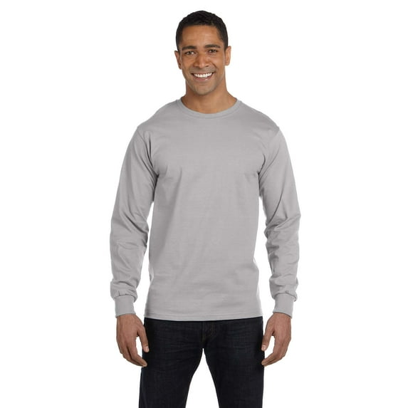 5186 - Hanes Adult Beefy-T Long-Sleeve T-Shirt