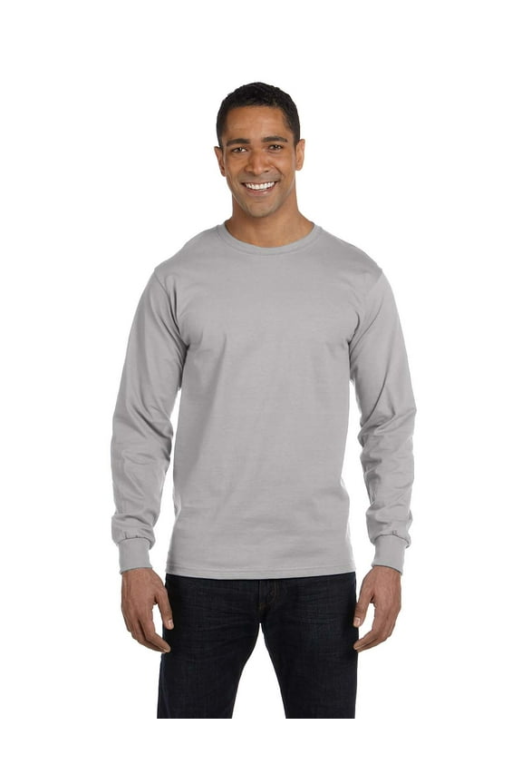 5186 - Hanes Adult Beefy-T Long-Sleeve T-Shirt