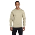 thumbnail image 1 of 5186 - Hanes Adult Beefy-T Long-Sleeve T-Shirt, 1 of 1