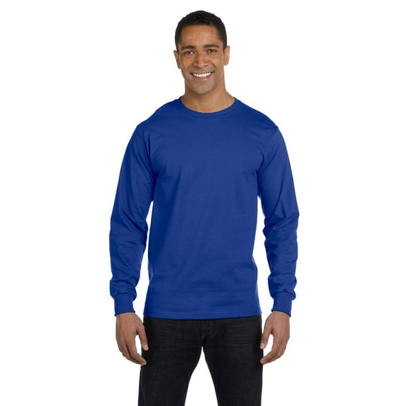 5186 - Hanes Adult Beefy-T Long-Sleeve T-Shirt