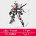 thumbnail image 1 of 518pcs Mecha Robot Mini Building Blocks Children's DIY Toys Battle Robot Assembly Model Bricks, 1 of 4