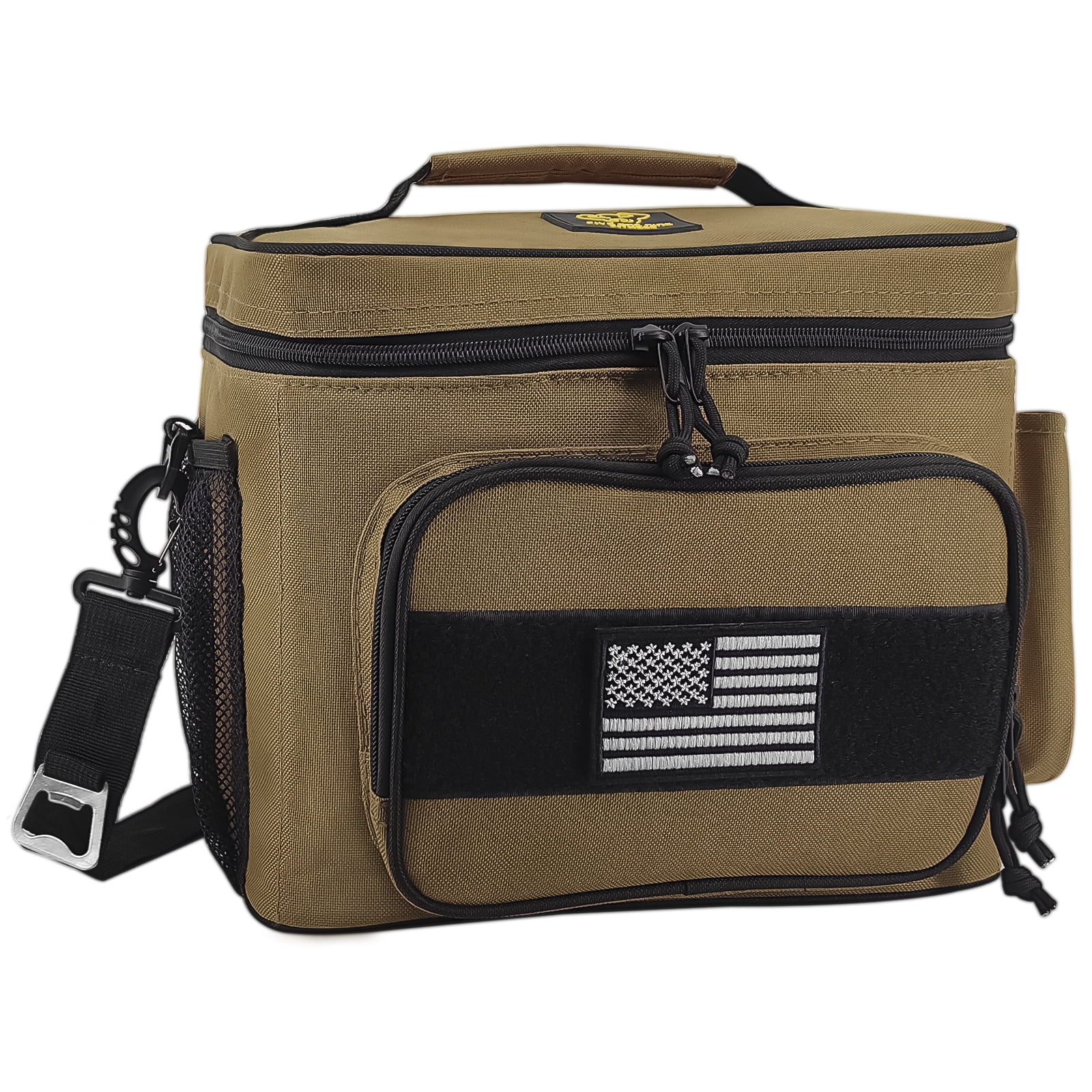 519 Fitness Insulated Lunch Box for Men, Tactical Lunch Bag with 10 ...
