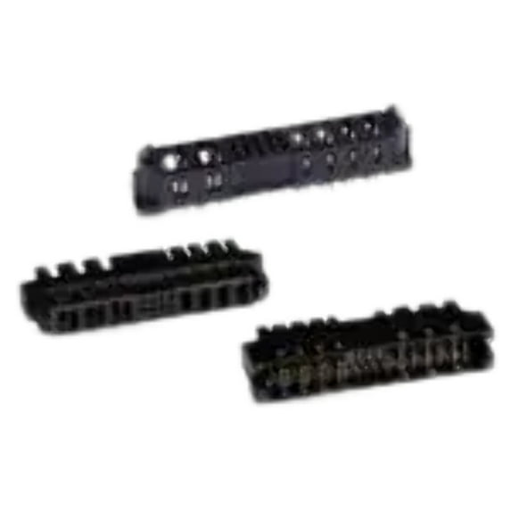 51921-002LF Connector Receptacle 29 Positions Female Sockets and Blade Sockets Board Edge, Through Hole, Right Angle Black Blade Power :Rohs