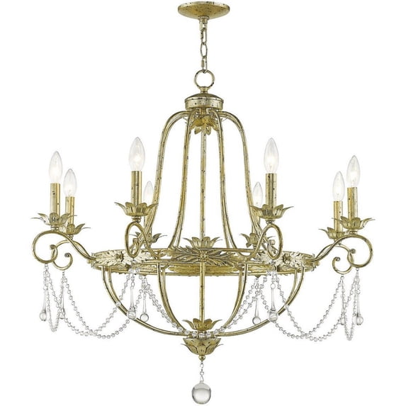 51955-28 Livex Lighting Sophia - 5 Light Chandelier