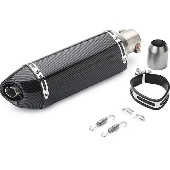 51MM Motorcycle Exhaust Pipe Muffler Racing Exhaust Accessories For Yamaha R15 Tmax 500 FZ6 CB400 Er6n Cb650