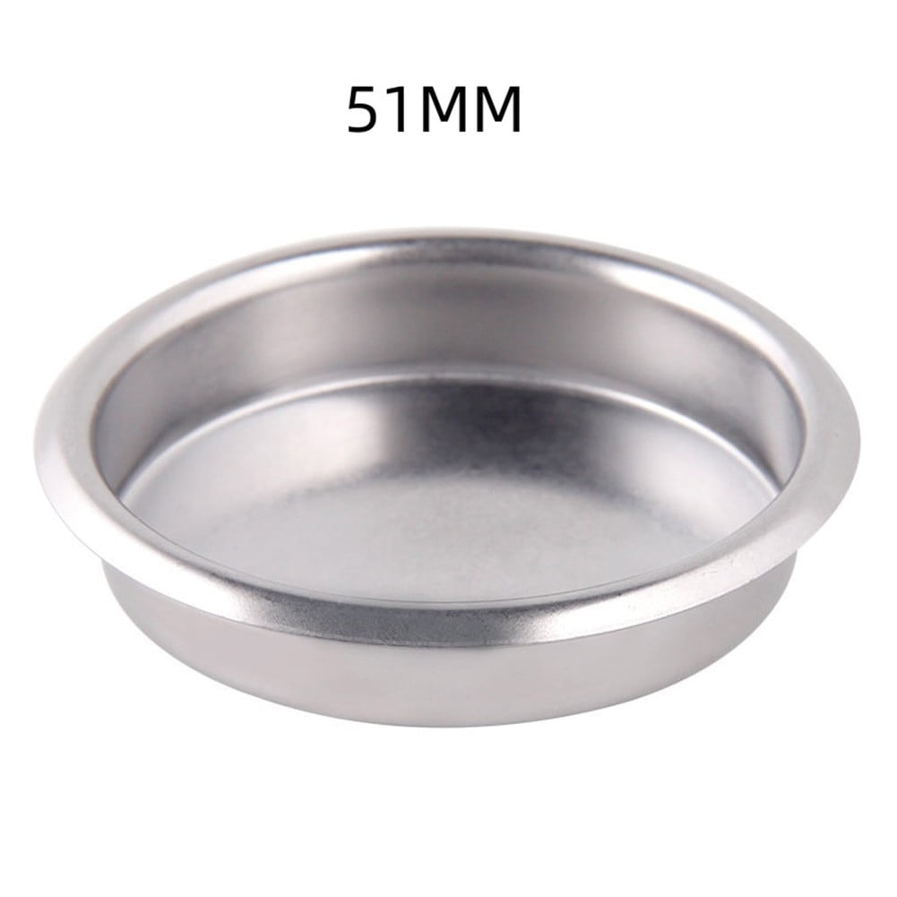 51mm Stainless Steel Blind Filter Bowl Backflush Basket for Espresso