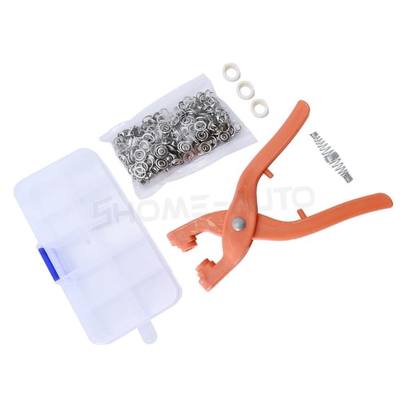 51PCS Metal Snap Fastener Kit & Hand Press Tool Fits For Sewing Craft
