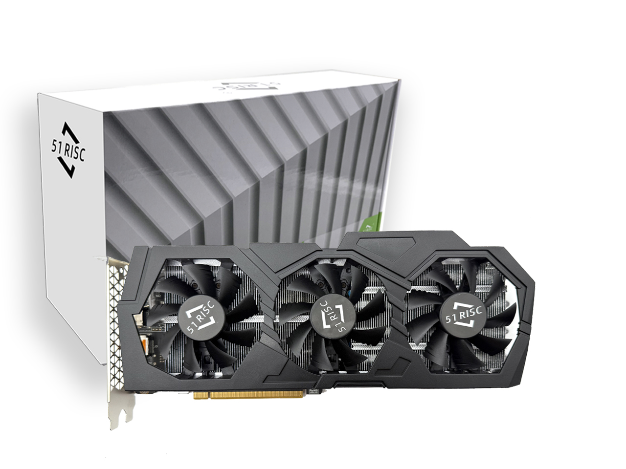 51RISC GeForce GTX 1080 8GB  GAMING - graphics card -  GDDR5X - PCIe 3.0 x16 - 1 x HDMI, 2 x DisplayPort