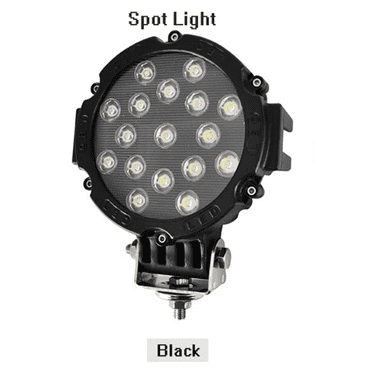 51W Bright LED Light Off Road 4x4 Spotlight LED Work Light Automotive Car Accessories For Truck Tractor JEEP Hummer 12V 24V