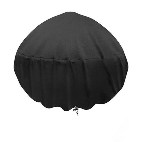 51cm 45cm Weatherproof UV-Resistant Fire Basket Cover With Cord: Secure