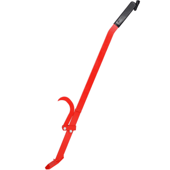 51in heavy duty tree felling lever with forged steel and ergonomic non-slip grip