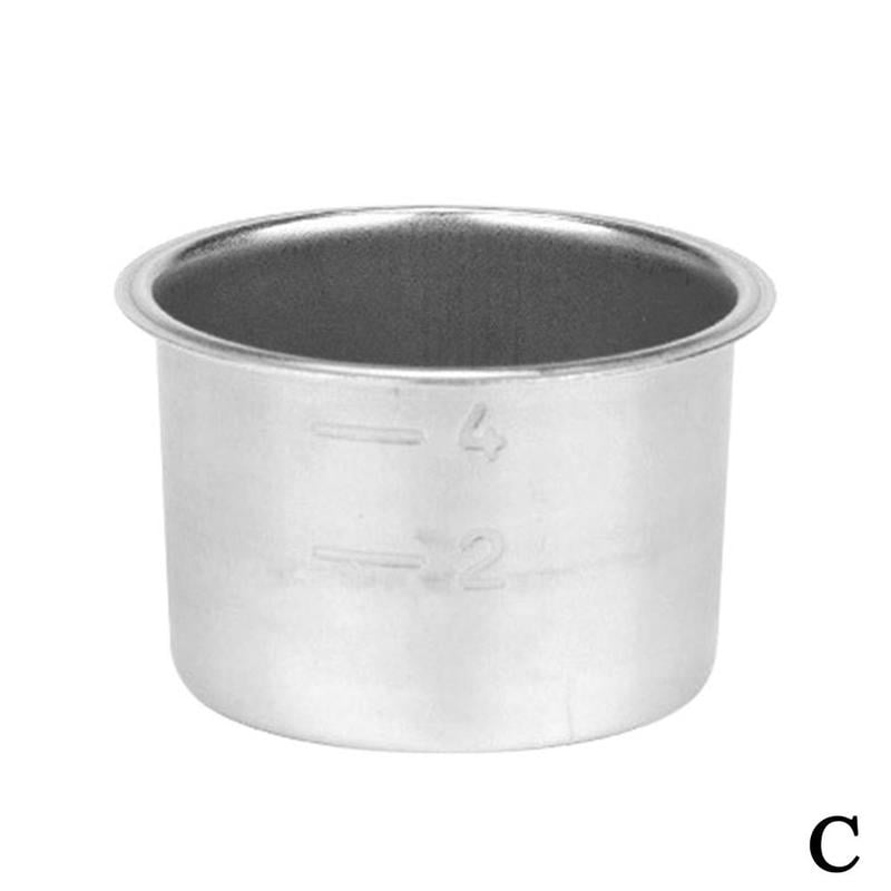 51mm 1/2/4 Cups Filter Replacement Filter Basket For Coffee Bottomless