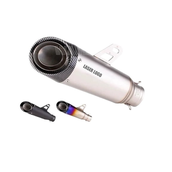 51mm 60mm Universal Motorcycle sc Exhaust proyect Escape For Honda YZF R6 R3 R25 MT07 MT09 Z400 Z900 Z650 MT03