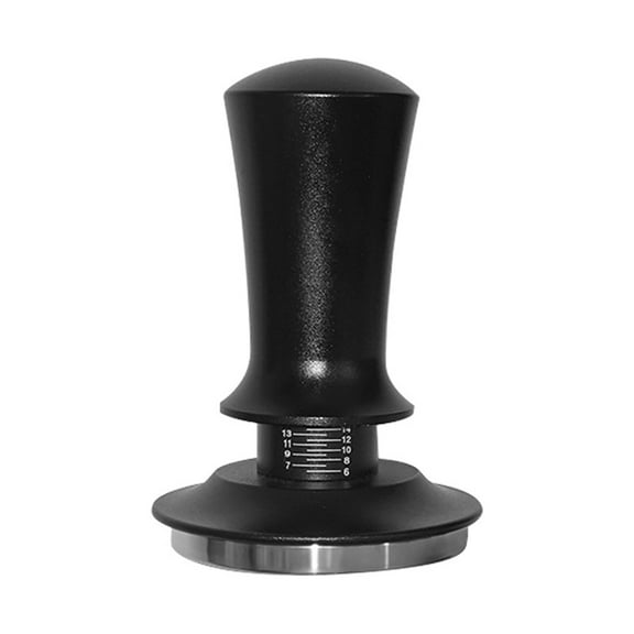 51mm Coffee Tamper Adjustable Constant Force Powder Tamper Espresso Thread Tamper Powder Hammer with Scale