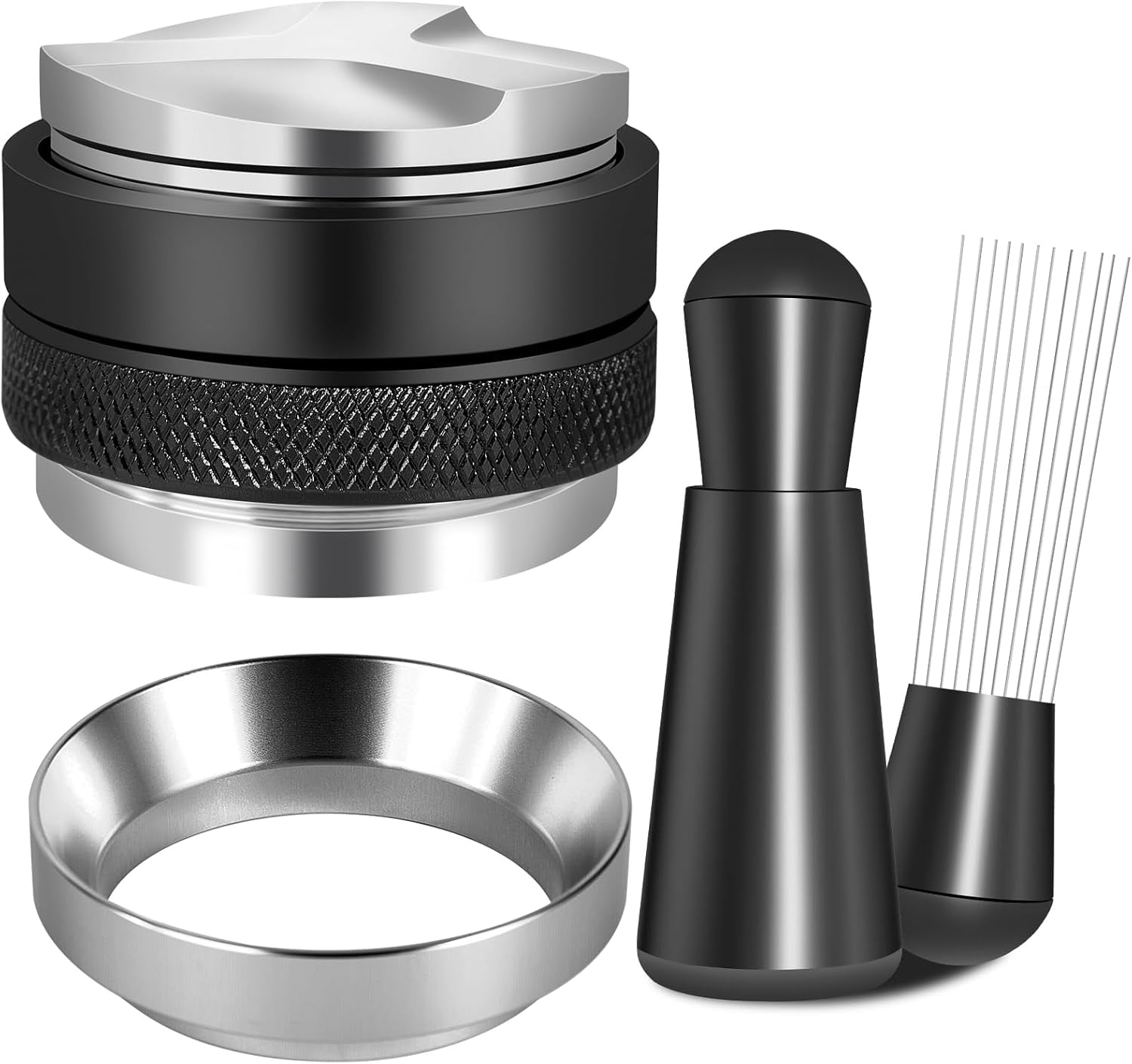 51mm Espresso Accessories Kit, Coffee Distributor and Tamper Leveler ...