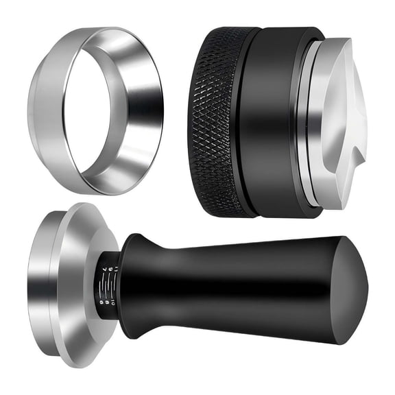 51mm Espresso Accessories Set Stainless Steel Coffee Tamper Frother and Cleaning Tools for Home Baristas