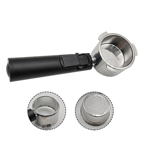 51mm Espresso Coffee Portafilter with Stainless Steel Handle for Home Baristas