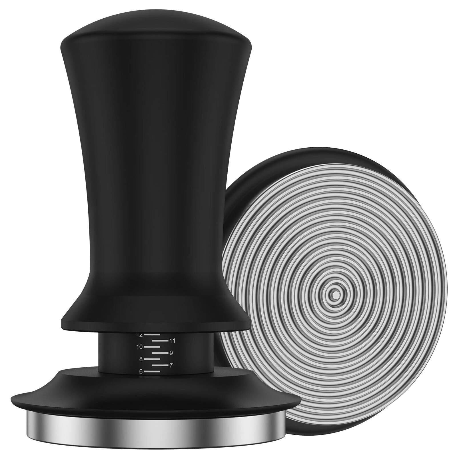 51mm Espresso Tamper, Stainless Steel Coffee Tamper, Espresso Tamp with Spring Loaded Tamper