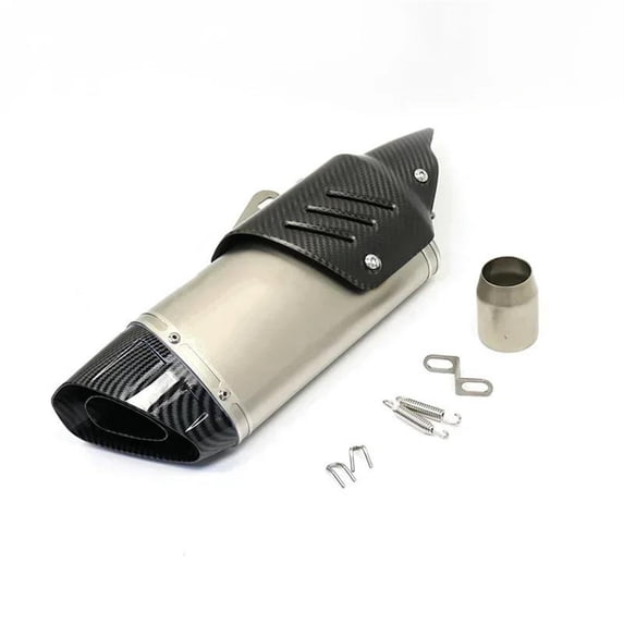 51mm Exhaust Motorcross Exhaust Motorcycle Pipe Muffler Bicycle For CBR650F CBR300 Z250 Z400 Z900 Z800 R3 R6