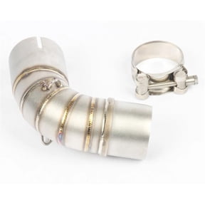 51mm Motorcycle Exhaust Pipe Muffler 51mm Connection Pipe Middle Link Tube For CB1000R 2008 2009 2010-2016