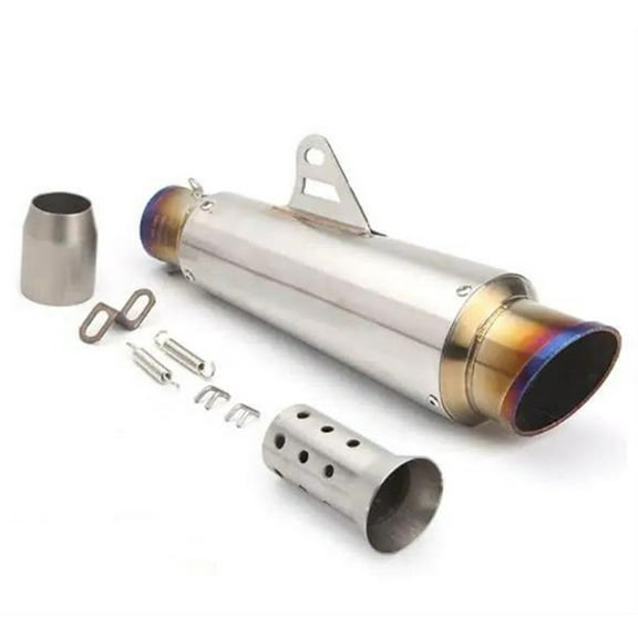 51mm Motorcycle Exhaust Pipe Proyect Stainless Steel Parts For R6 Cbr1000 Crf 230 Cb650f CB400 Nc750x R3 R25 MT07