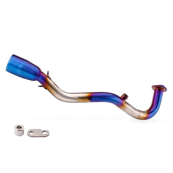 51mm Slip On Motorcycle Exhaust Pipe Modify Front Link Pipe Muffler For Yamaha NMAX125 NMAX155 2020 2021