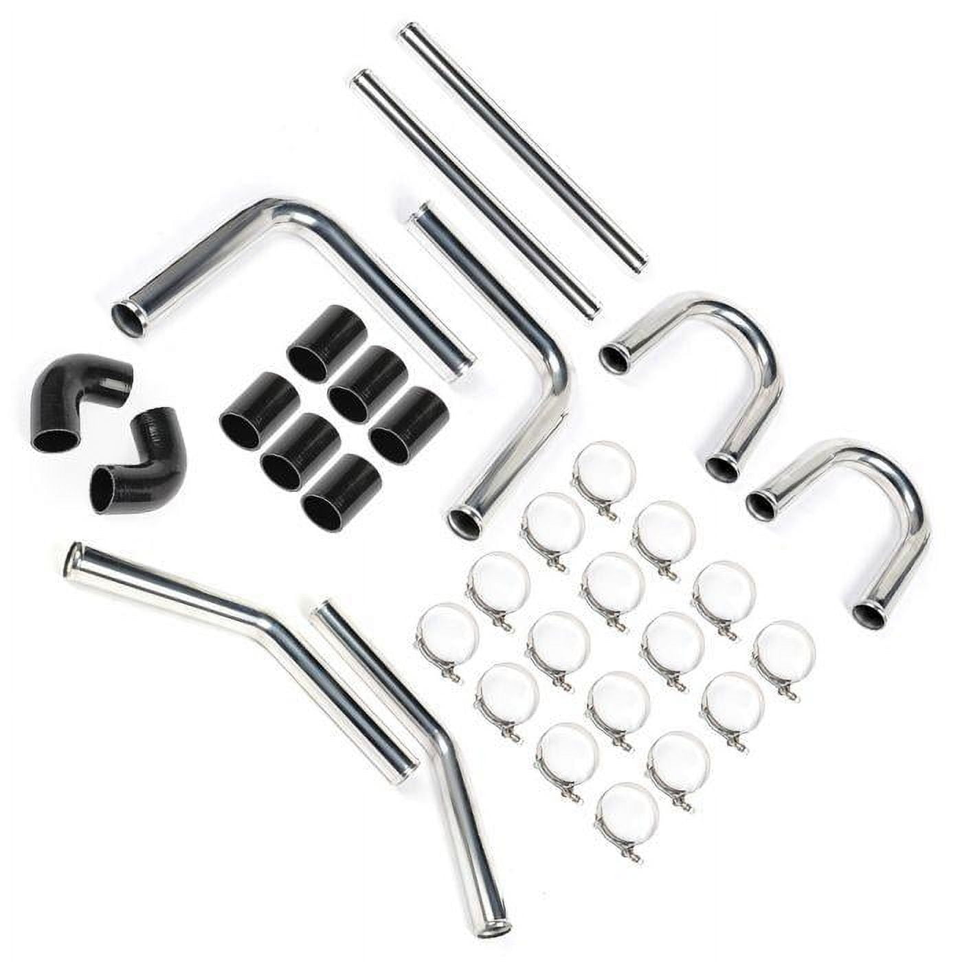 8Pcs 2.5 In. OD Custom Exhaust Tubing Mandrel Bend Pipe Straight U Bend Piping Kit - Foto 12