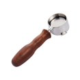 thumbnail image 1 of 51mm for Delong Coffee Machine Handle Modified Solid Wood Handle Accessories Coffee Funnel Bottomless Handle, 1 of 7