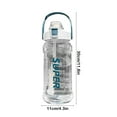 thumbnail image 1 of 51oz Water Bottle with Handle and Straw, 1500ml BPA Free Water Bottle for Gym Travel Outdoor Sports Camping Hiking, 1 of 6