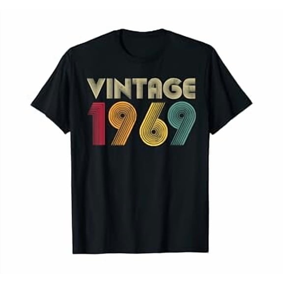 51st Birthday Gift Vintage 1969 Classic Men Women 51 Years T-Shirt