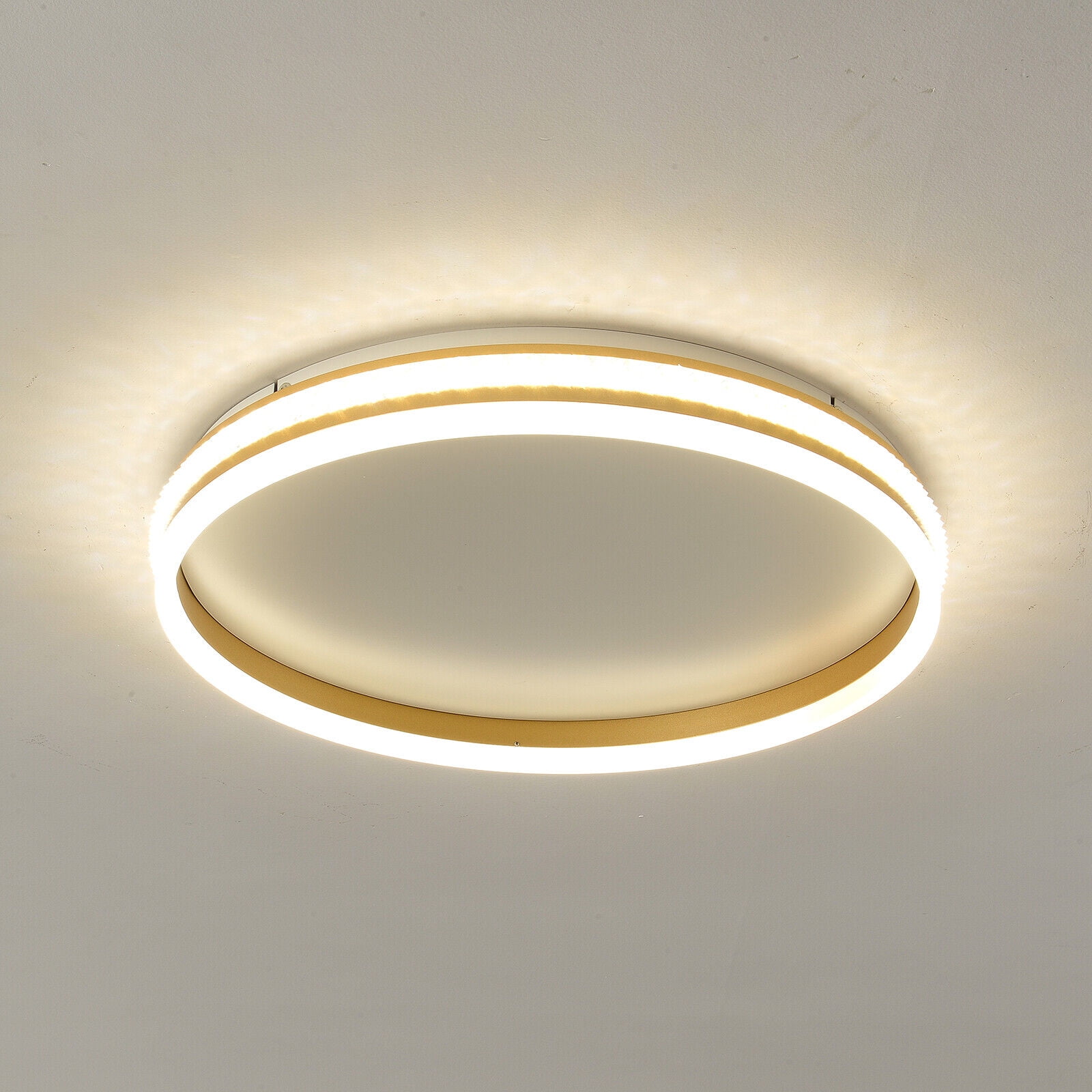 51w LED Flush Mount Ceiling Light Fixture Dimmable Bright Ceiling Lamp Oval  19.68*2.75in W/Remote Control - Walmart.com, image size:1600x1600