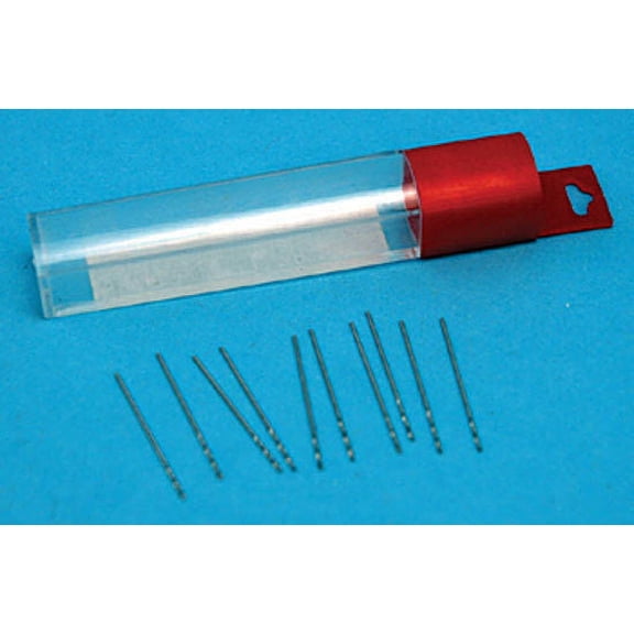 #52 10pc Mini HSS Wire Gauge Twist Drill Bit Metal Working Drilling 0.0635"