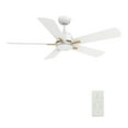 thumbnail image 1 of 52" 3 Balde Indoor Wifi LED Ceiling Fan with Remote for Smart Home, 1 of 6