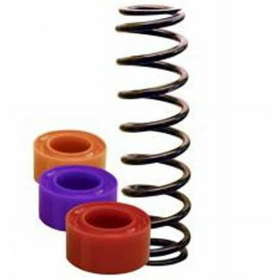 52-61041 1.25 in. Large Spacing Coil-Over Spring Rubber - Red
