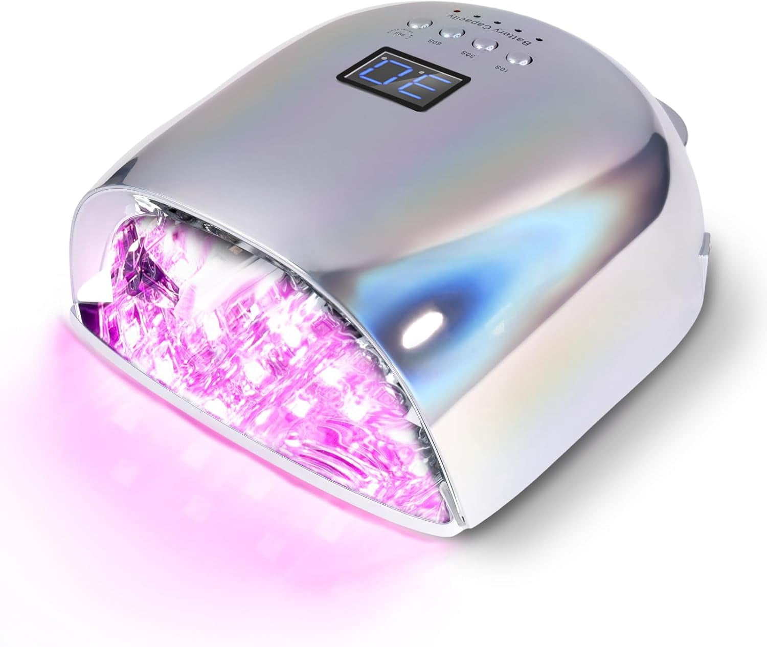52 Beads Professional Nail Lap,Cordless LED UV Light for Gel Nails ...