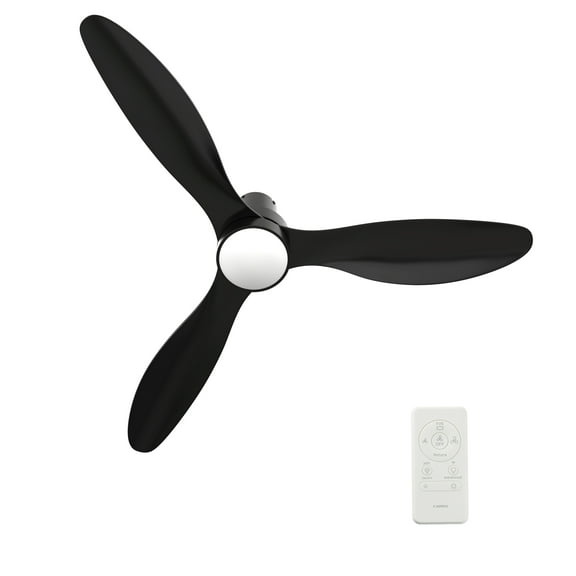 52" Ceiling Fans with Light Remote Control,Indoor Outdoor Ceiling Fan for Patio Living Room,Bedroom,Office