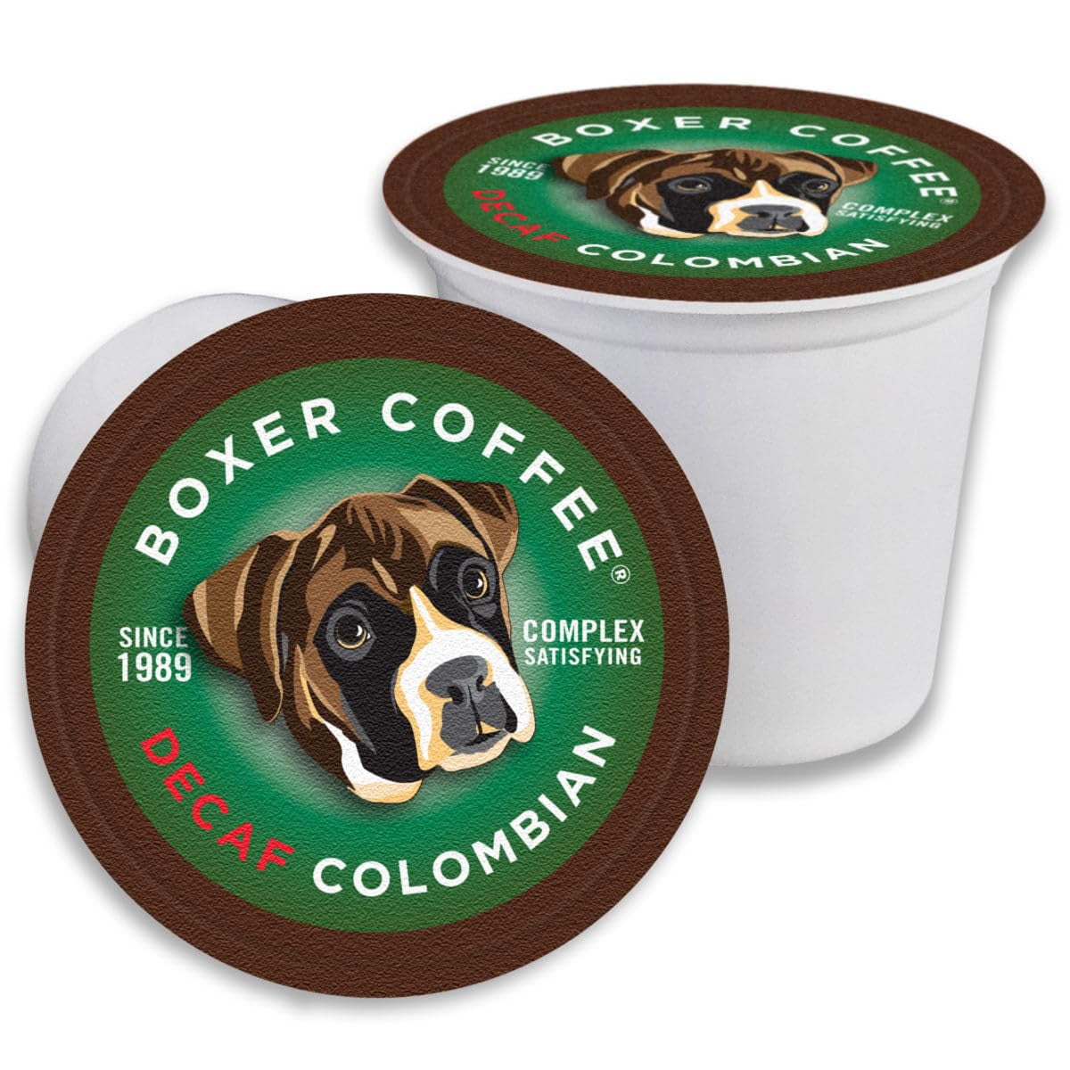 52 Count Decaf Colombian Swiss Water Process SingleServe Cups Pods