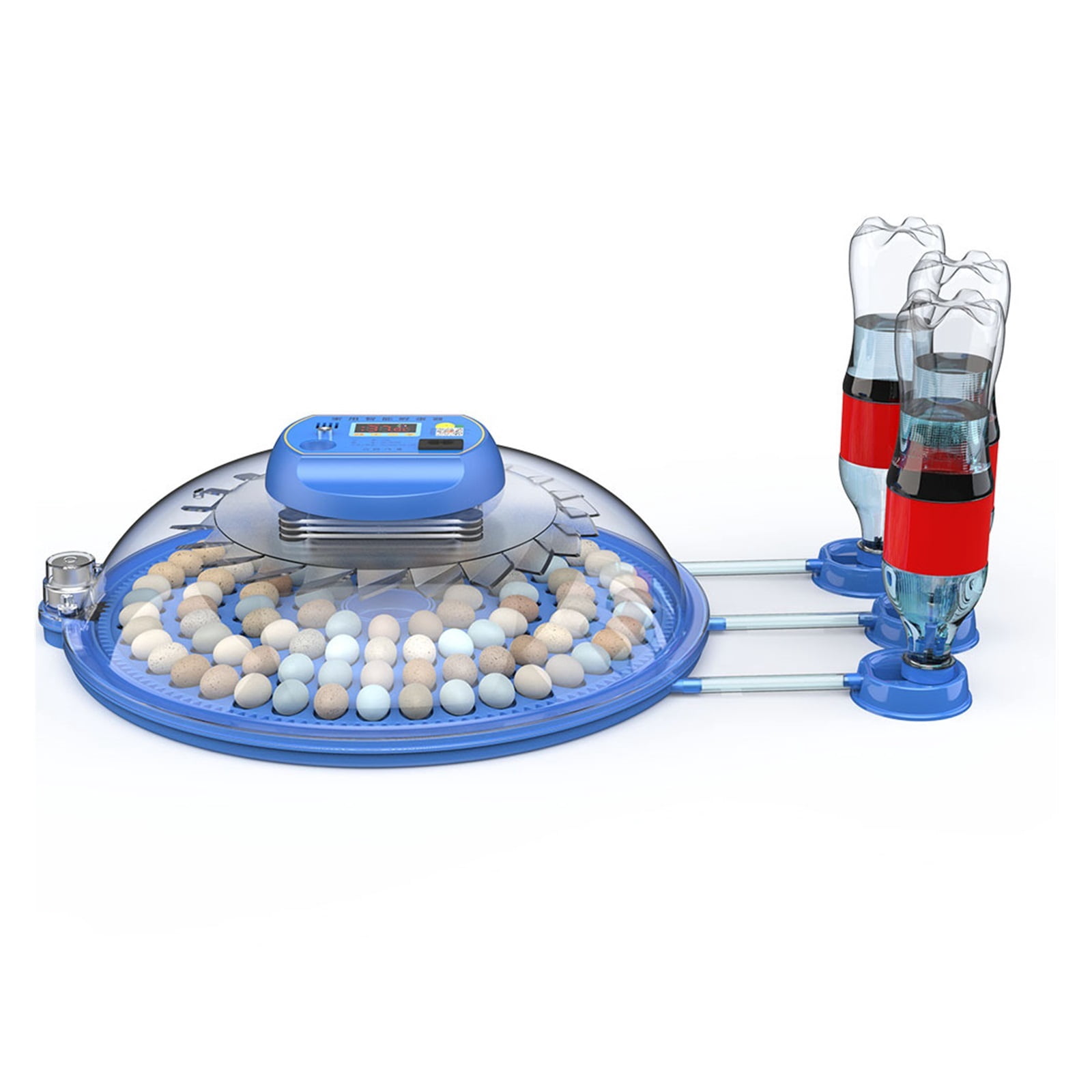 52 Eggs Incubator Fully Automatic Turning Hatching Brooder Farm Bird ...