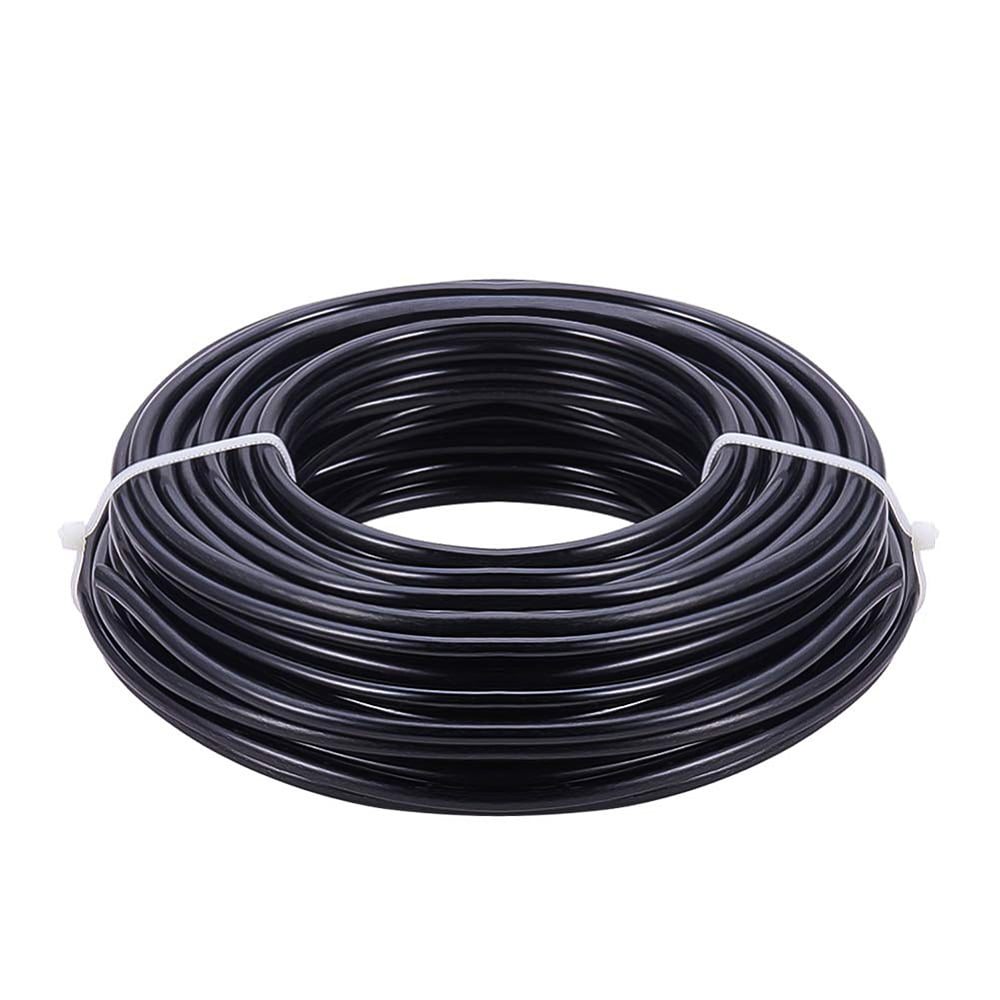 52 Feet 6 Gauge Aluminum Wire Black Craft Sculpting Bendable Wire for Bonsai Trees Floral Making Home Decors and Other Arts Crafts Making DIY