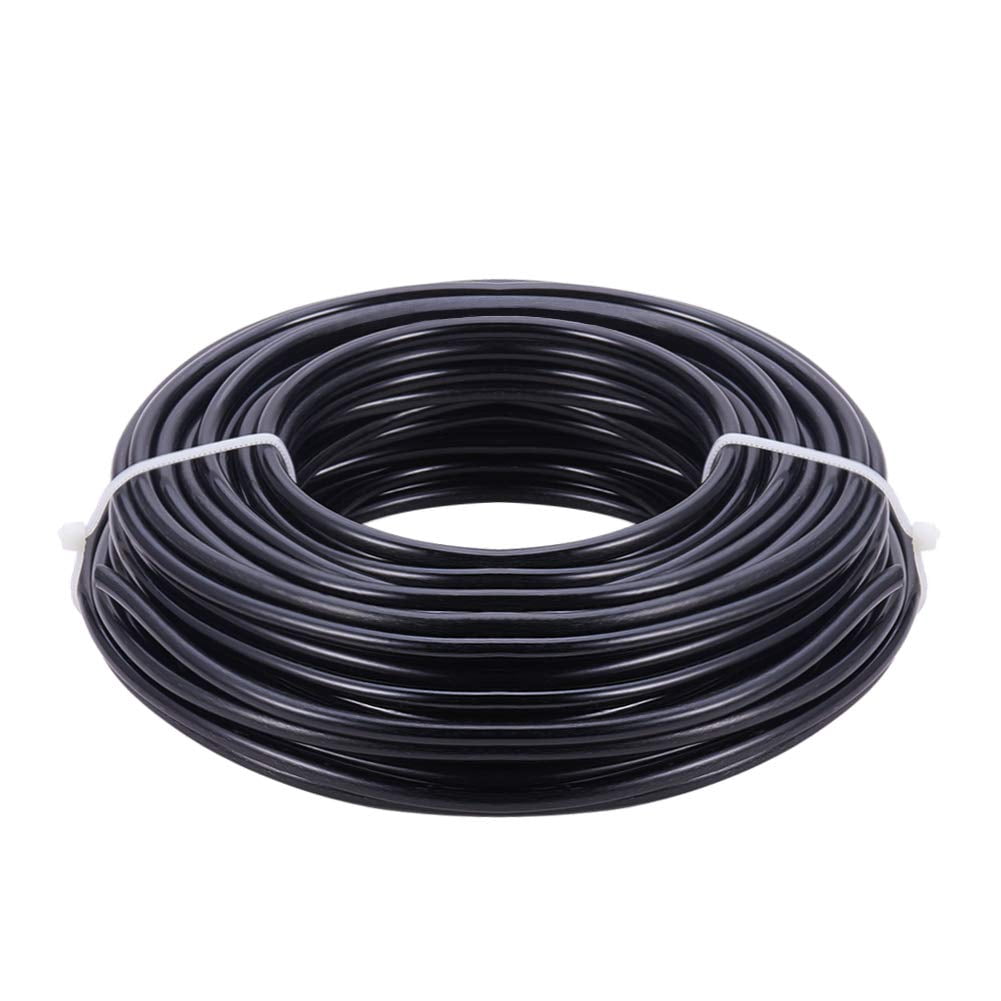 52 Feet 6 Gauge Aluminum Wire Black Craft Sculpting Bendable Wire for Bonsai Trees Floral Making Home Decors and Other Arts Crafts Making Silver