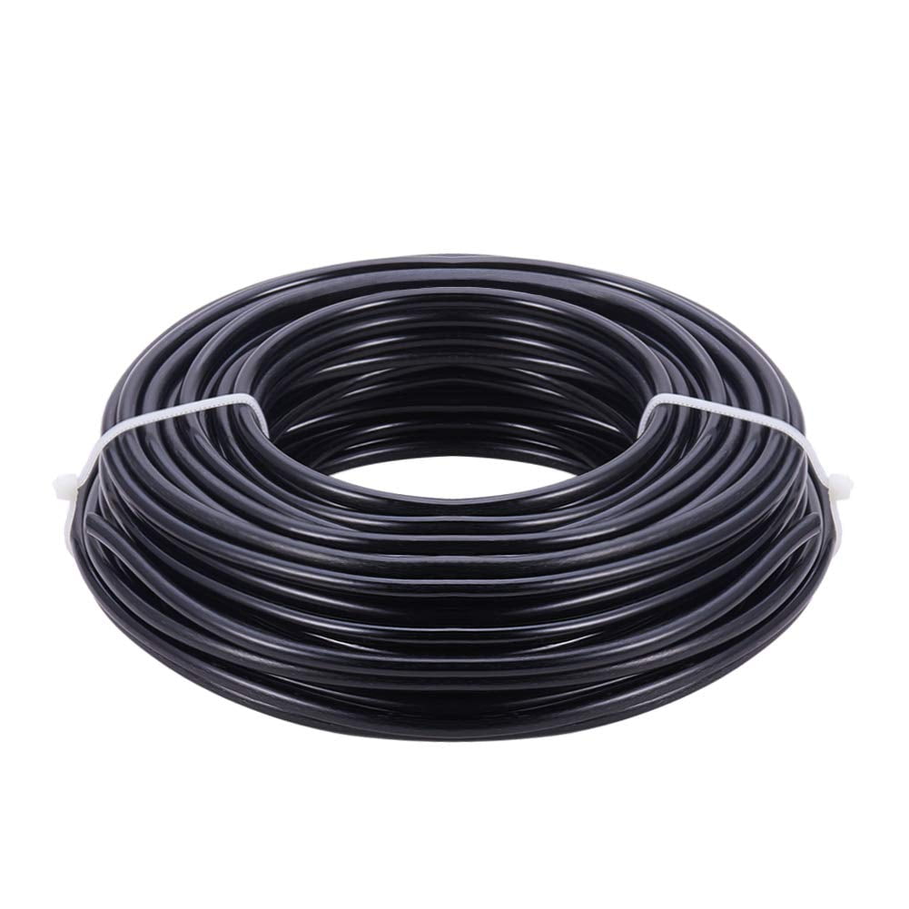 52 Feet 6 Gauge Aluminum Wire Black Craft Sculpting Bendable Wire for Bonsai Trees Floral Making Home Decors and Other Arts Crafts Making