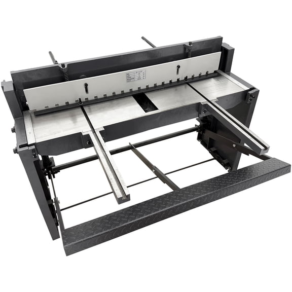 52" Foot-operated Plate Shearing Machine Manual Sheet Metal Treadle Guillotine Cutter Cutting Machine