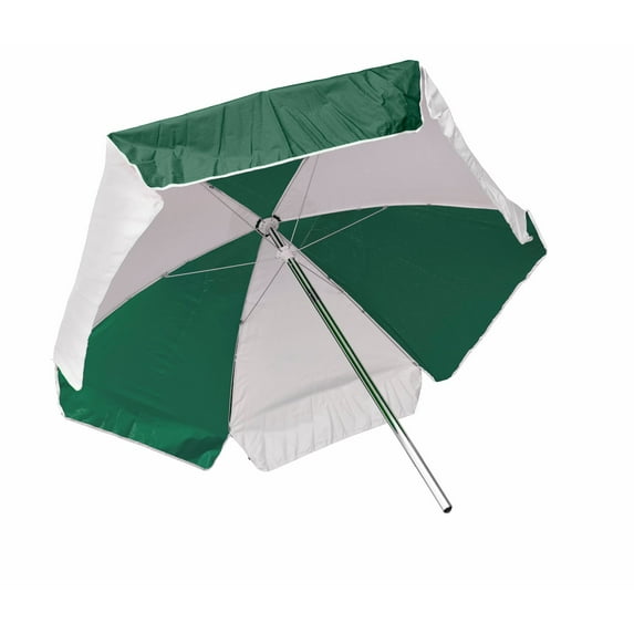 52" Green and White Kemp USA Multipurpose Umbrella