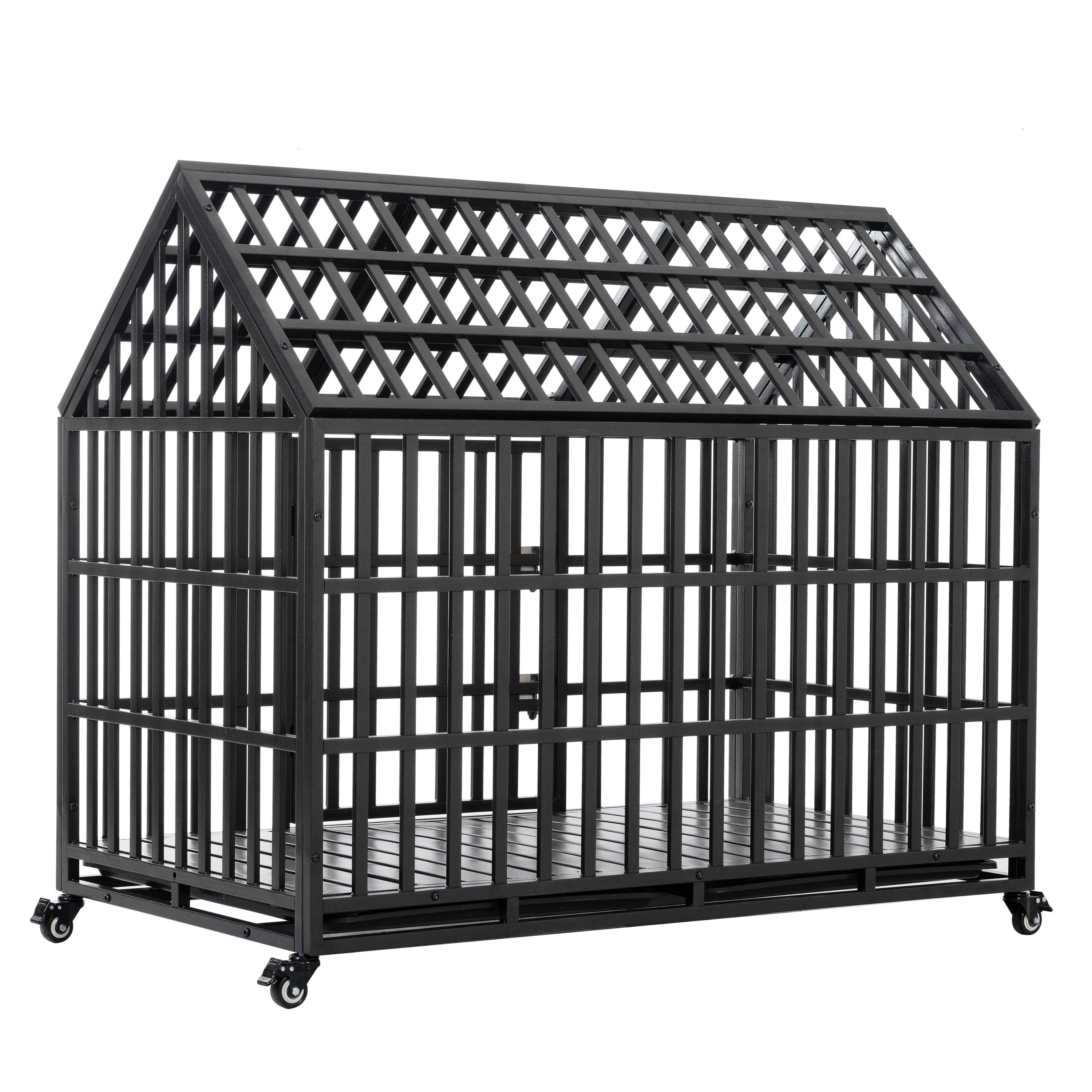 Photo inspiration: Fresh Look at 52 Heavy Duty Dog Crate For Large Medium Dogs Metal