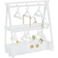 thumbnail image 1 of 52 Holes Earring Organizer Holder Rack with Mini Hangers Earring Holder Stand Ear Studs Organizer Storage Acrylic Jewelry Hanger Rack, 1 of 7