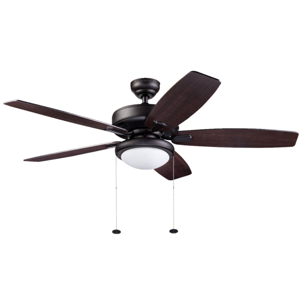 52" Honeywell Blufton Outdoor Ceiling Fan, Bronze