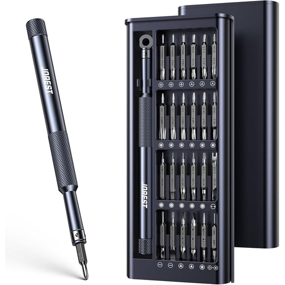 52-IN-1 Precision Screwdriver Set, Mini Repair Tool Kit with Torx for Macbook, Computer, Laptop, iPhone, PS5, Xbox, Switch, Glasses, Watch, Ring Doorbell, Electronic, Small Gift Gadget for Men